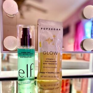 NWT Elf Setting Spray (+FREE gift!) Power Grip Dewy Setting Makeup Spray Beauty